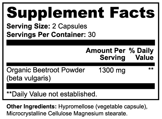 Betaflow™ - Beetroot Capsules